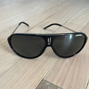 Carerra aviator sunglasses black